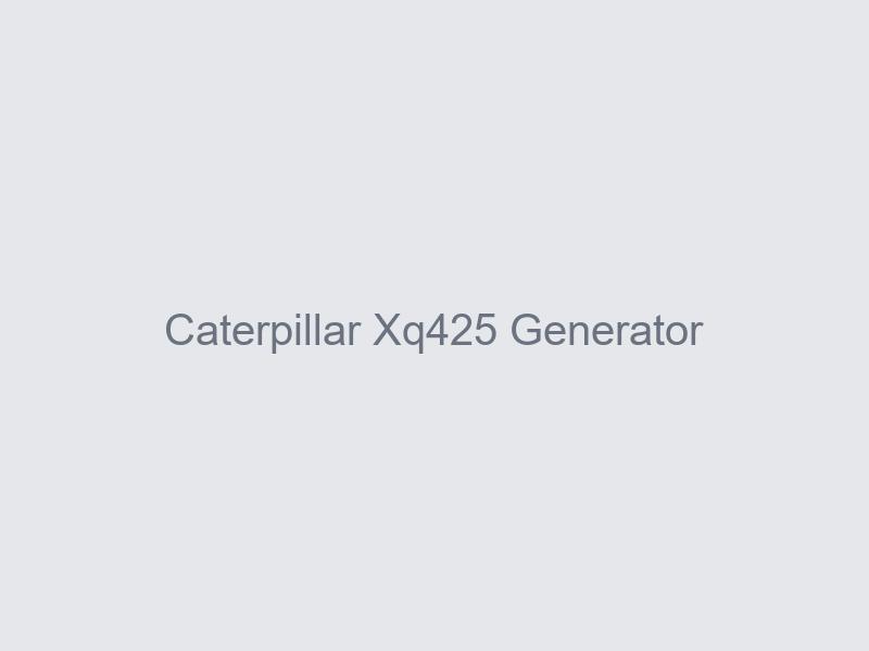 Caterpillar XQ425 Generator for hire in Nairobi